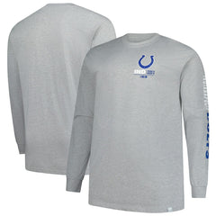 Big & Tall Clock Management Legacy Long Sleeve T-Shirt - Indianapolis Colts