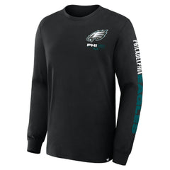 Big & Tall Clock Management Legacy Long Sleeve T-Shirt - Philadelphia Eagles