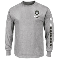 Big & Tall Clock Management Legacy Long Sleeve T-Shirt - Las Vegas Raiders