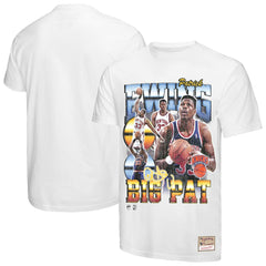 NBA Patrick Ewing New York Knicks Hardwood Classics Commemorative Player Collage T-Shirt