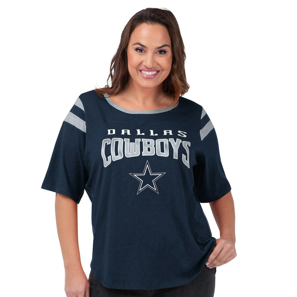 G-III 4Her by Carl Banks Women's Plus Size Linebacker T-Shirt - Dallas Cowboys
