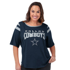 G-III 4Her by Carl Banks Women's Plus Size Linebacker T-Shirt - Dallas Cowboys