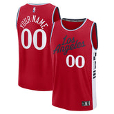 NBA LA Clippers Fast Break Custom Jersey