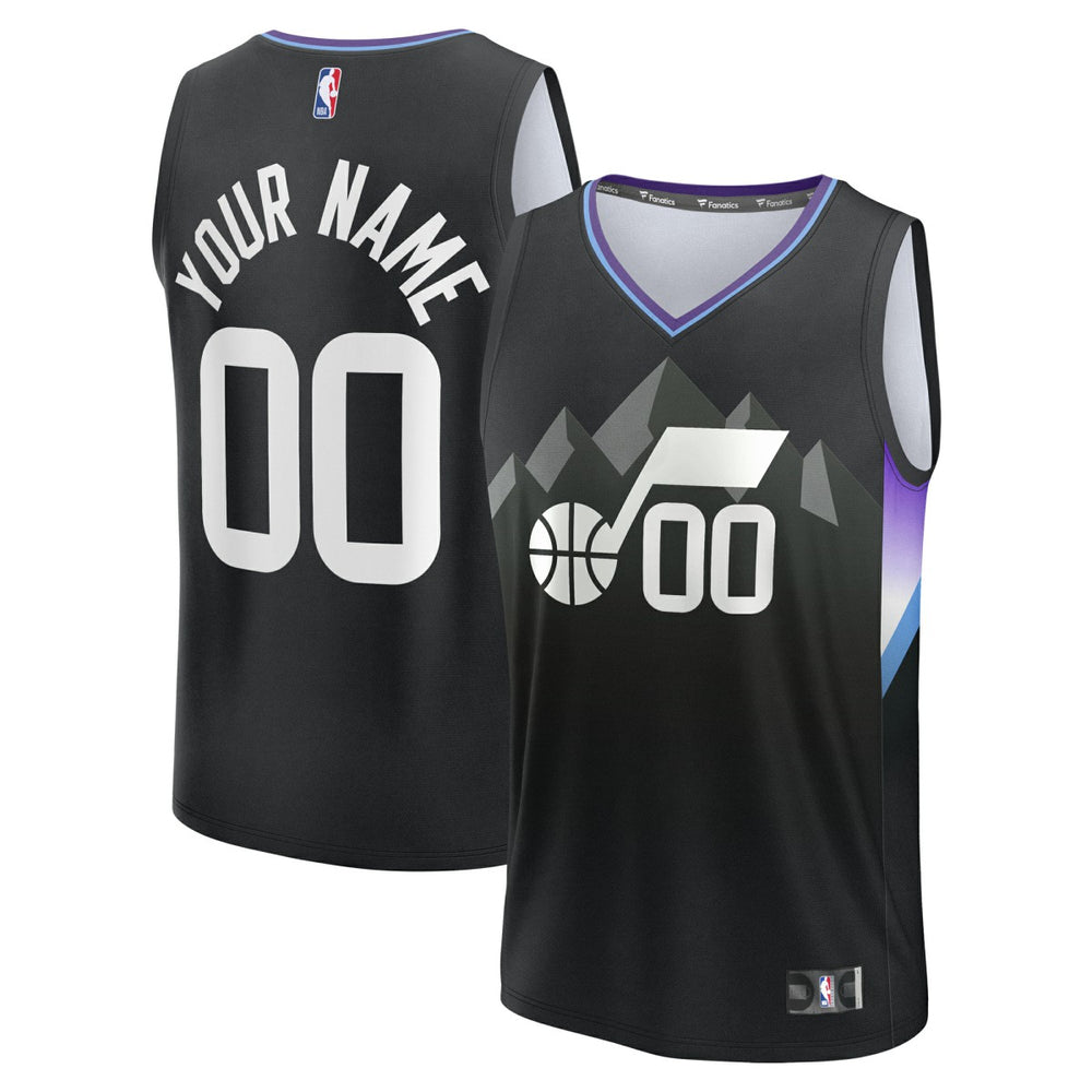 NBA Utah Jazz Fast Break Custom Jersey