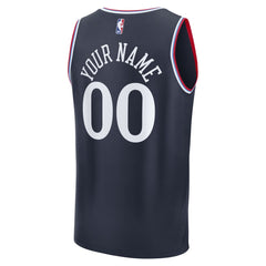 NBA LA Clippers Youth Fast Break Custom Replica Jersey
