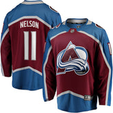 NHL Burgundy Brock Nelson Colorado Avalanche Fanatics Home Breakaway Jersey