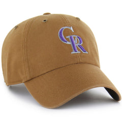 MLB Colorado Rockies Carhartt x '47 Clean Up Adjustable Hat