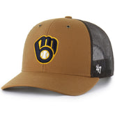 MLB Milwaukee Brewers Carhartt x '47 Trucker Adjustable Hat