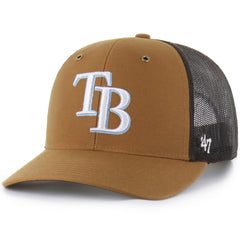 MLB Tampa Bay Rays Carhartt x '47 Trucker Adjustable Hat
