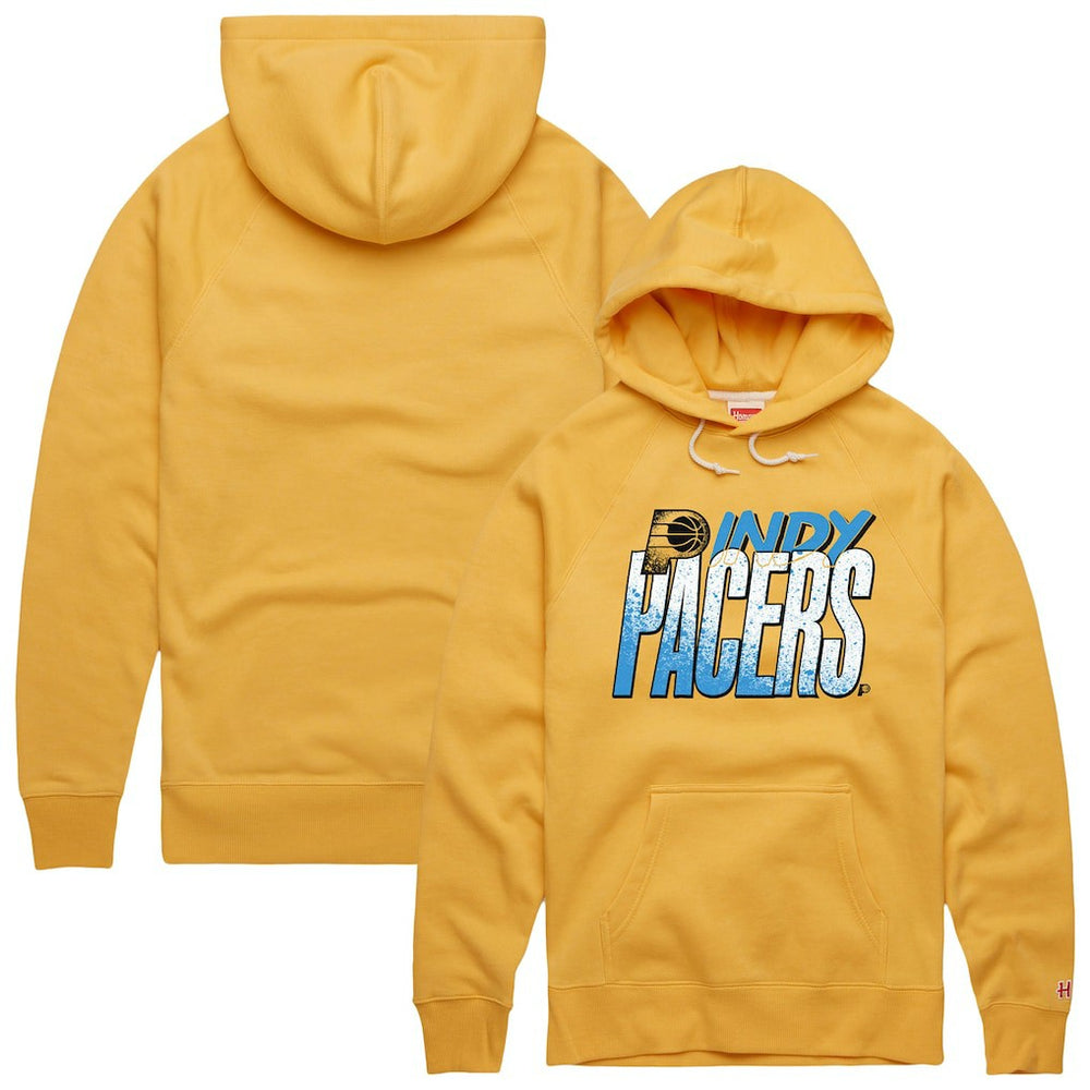 NBA Indiana Pacers Homage Unisex Hometown Edition Tri-Blend Raglan Pullover Hoodie