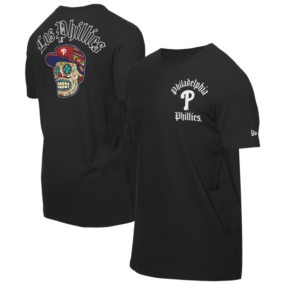 MLB Philadelphia Phillies New Era Sugar Skulls T-Shirt