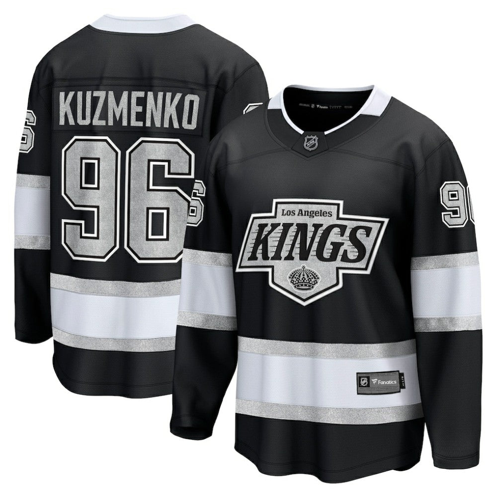 NHL Black Andrei Kuzmenko Los Angeles Kings Fanatics Home Breakaway Jersey