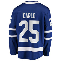 NHL Blue Brandon Carlo Toronto Maple Leafs Fanatics Home Breakaway Jersey