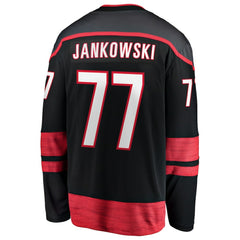 NHL Black Mark Jankowski Carolina Hurricanes Fanatics Home Breakaway Jersey