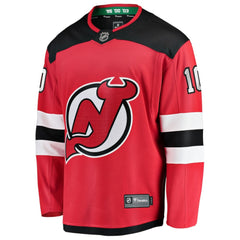 NHL Red Daniel Sprong New Jersey Devils Fanatics Home Breakaway Jersey