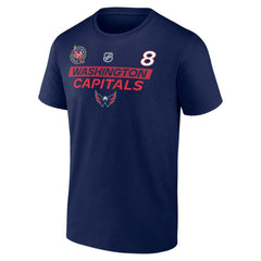 NHL Navy Alexander Ovechkin Washington Capitals Fanatics Most Goals in NHL History T-Shirt
