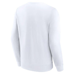 NHL White Alexander Ovechkin Washington Capitals Fanatics NHL All-Time Leading Goal Scorer The Great 895 Fleece Pullover Sweatshirt