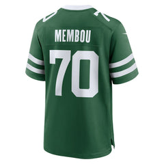 Armand Membou 2025 NFL Draft First Round Pick Game Jersey - New York Jets