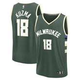 NBA Kyle Kuzma Milwaukee Bucks Fast Break Replica Player Jersey