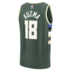 NBA Kyle Kuzma Milwaukee Bucks Fast Break Replica Player Jersey