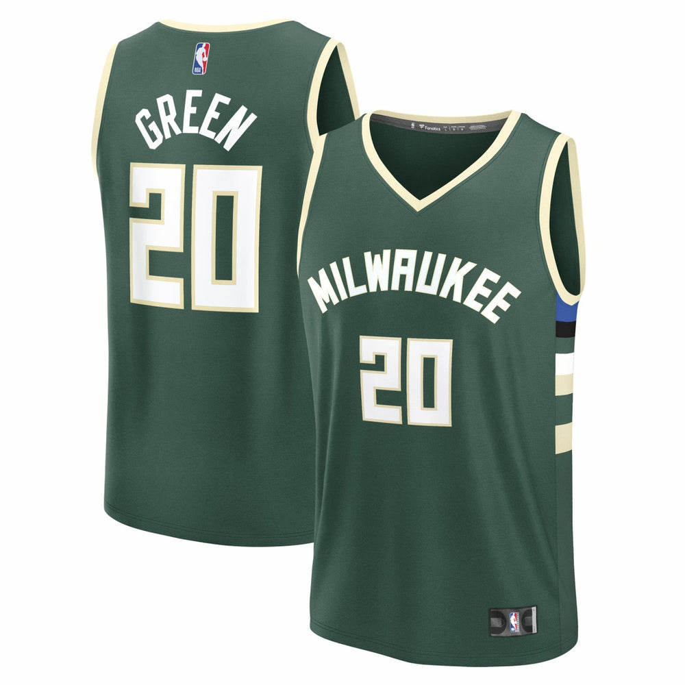 NBA A.J. Green Milwaukee Bucks Fast Break Replica Player Jersey
