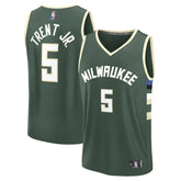 NBA Gary Trent Jr. Milwaukee Bucks Fast Break Replica Player Jersey