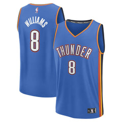 NBA Jalen Williams Oklahoma City Thunder Fast Break Replica Player Jersey