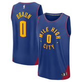NBA Christian Braun Denver Nuggets Fast Break Replica Player Jersey sale