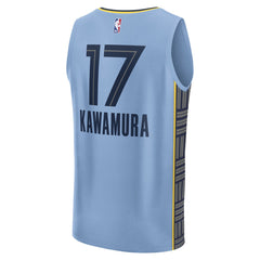 NBA Yuki Kawamura Memphis Grizzlies Fast Break Replica Player Jersey