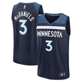 NBA Jaden McDaniels Minnesota Timberwolves Fast Break Replica Player Jersey