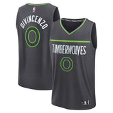 NBA Donte DiVincenzo Minnesota Timberwolves Fast Break Replica Player Jersey
