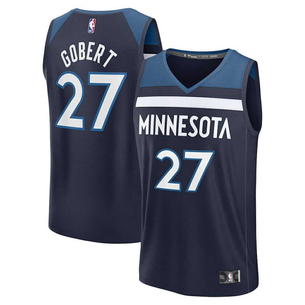 NBA Rudy Gobert Minnesota Timberwolves Fast Break Replica Player Jersey