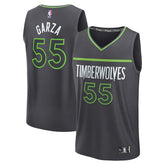 NBA Luka Garza Minnesota Timberwolves Fast Break Replica Player Jersey