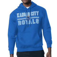 MLB Kansas City Royals Starter Team Mesh Print Graphic Pullover Hoodie