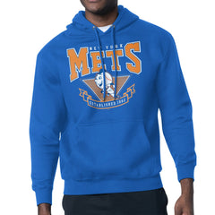 MLB New York Mets Starter 80's Inspired Team Fleece Hoodie