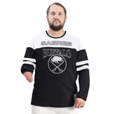 NHL Black Buffalo Sabres G-III Sports by Carl Banks Adaptive Wear Outlast Durene Long-Sleeve T-Shirt
