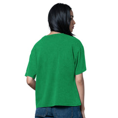 NHL Heather Kelly Green Dallas Stars Starter Women's Oversized Hall of Fame T-Shirt