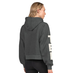 NHL Heather Charcoal Tampa Bay Lightning Starter Women's Star Player Cropped Fleece Hoodie