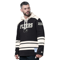 NHL Black Philadelphia Flyers Starter Slapshot Fashion Hoodie