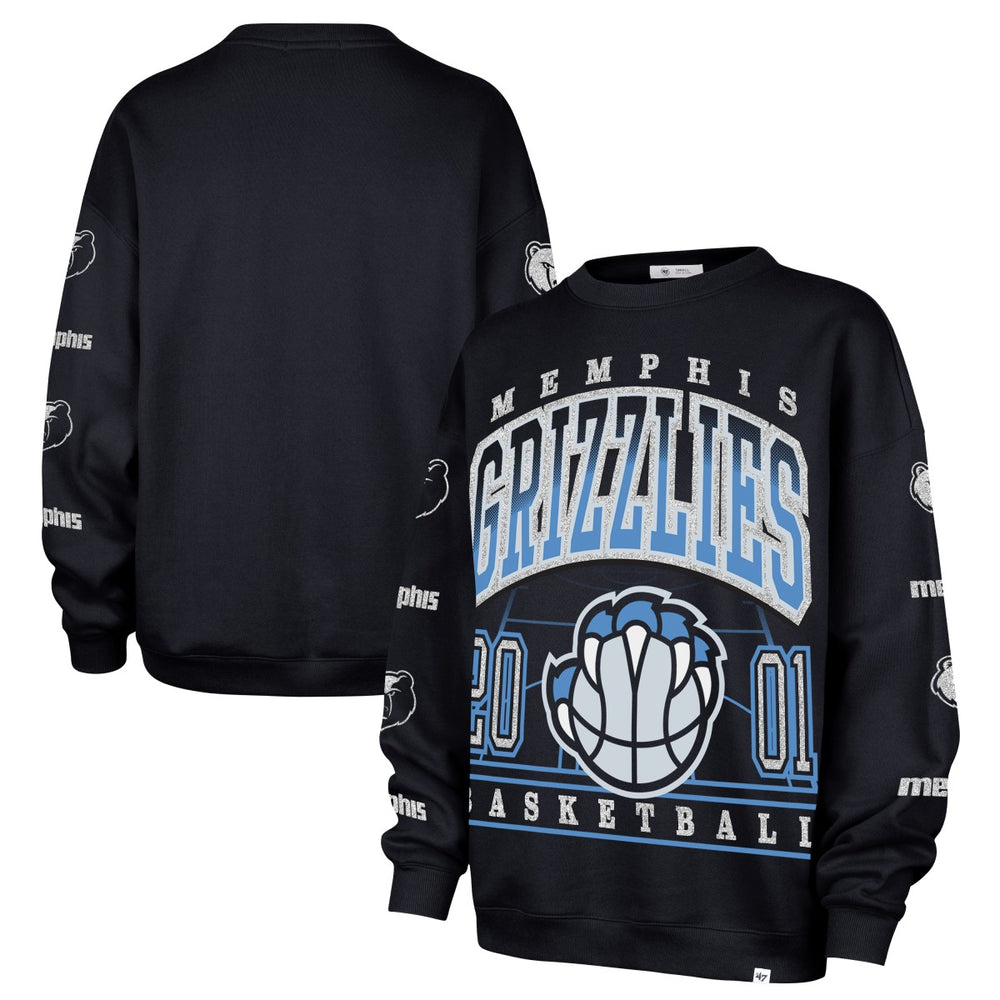 NBA Memphis Grizzlies '47 Women's 2025/26 City Edition Go Big Oversized Sweatshirt