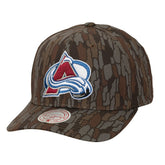 NHL Camo Colorado Avalanche Mitchell & Ness Hidden Camo Pro Crown Adjustable Hat
