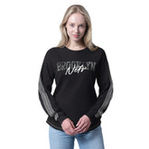 NBA Brooklyn Nets G-III 4Her by Carl Banks Women's Advantage Tri-Blend Long Sleeve T-Shirt