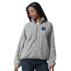 NBA Minnesota Timberwolves G-III 4Her by Carl Banks Women's Champ Half-Zip Pullover