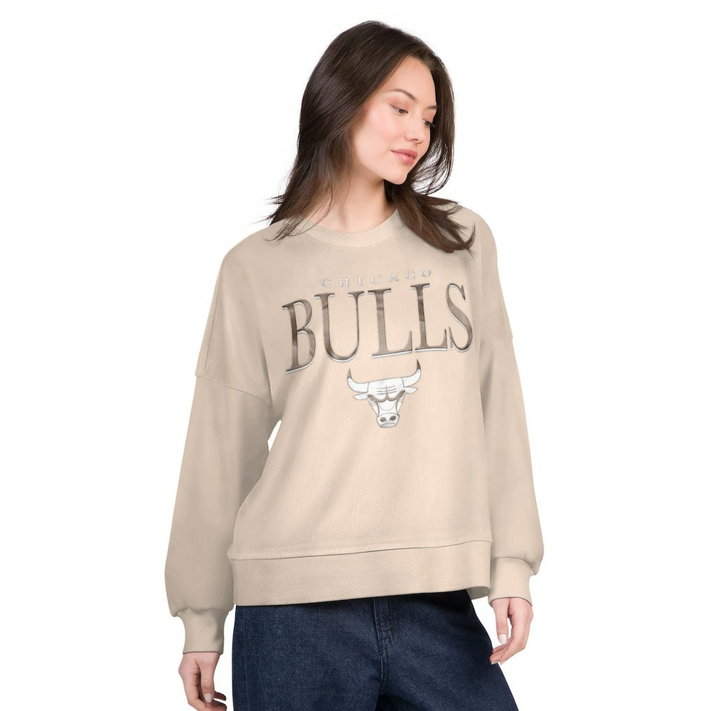 NBA Chicago Bulls G-III 4Her by Carl Banks Women's Oversized Vet II Sweatshirt