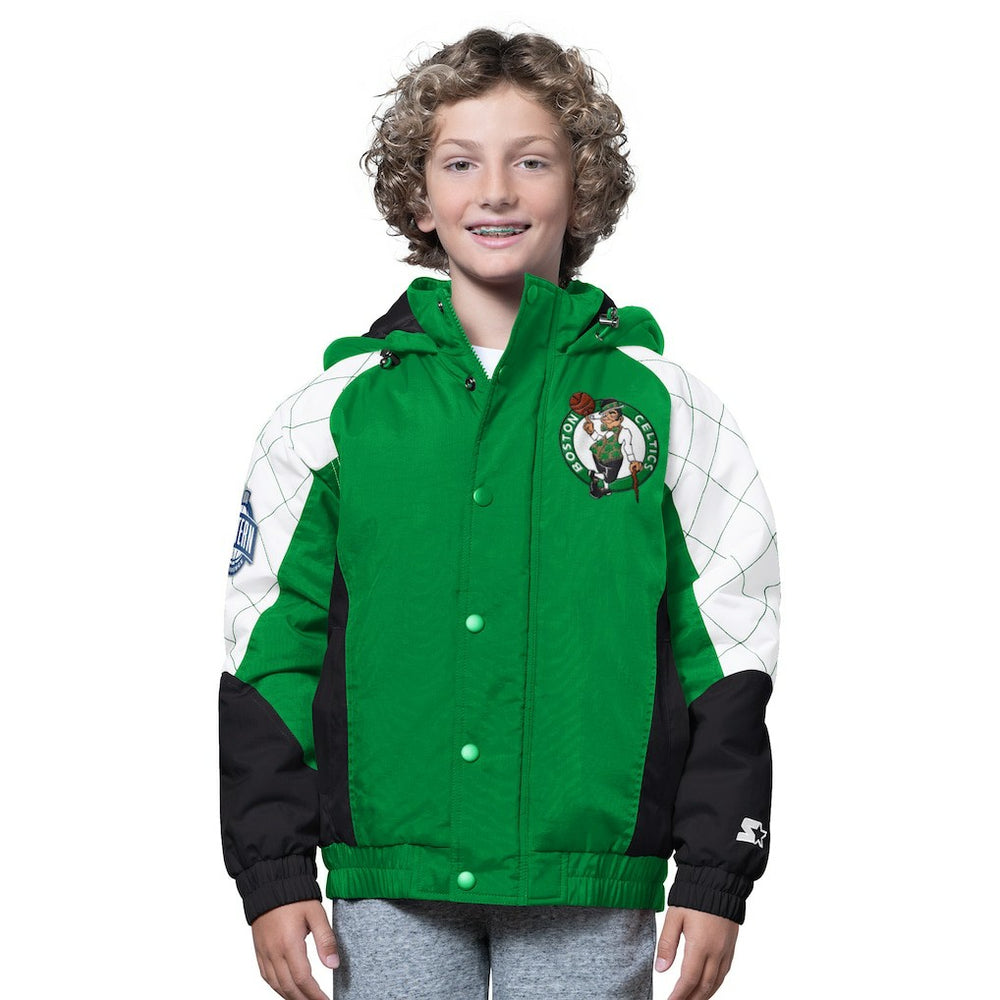 NBA Boston Celtics Starter Youth All Time Pro Jr. Full-Zip Hoodie Jacket