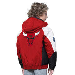 NBA Chicago Bulls Starter Youth All Time Pro Jr. Full-Zip Hoodie Jacket