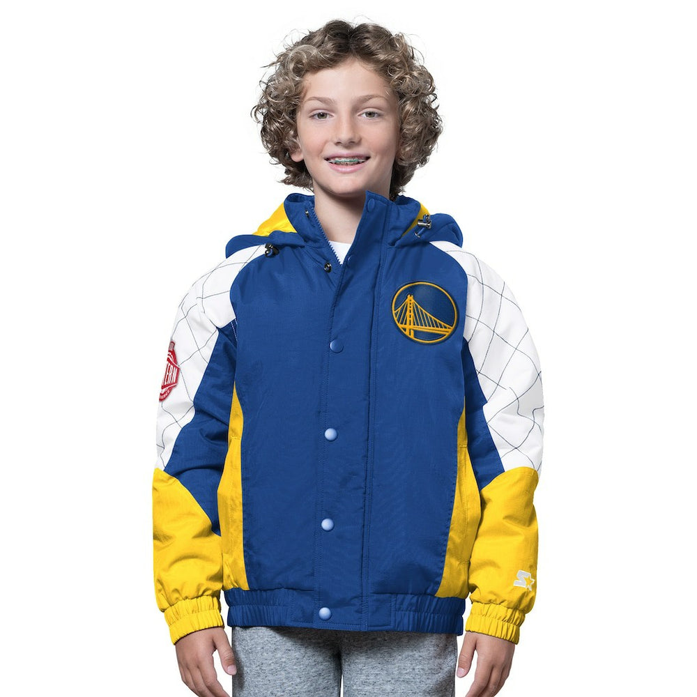 NBA Golden State Warriors Starter Youth All Time Pro Jr. Full-Zip Hoodie Jacket sale