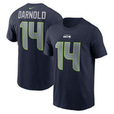 Sam Darnold Name & Number T-Shirt - Seattle Seahawks