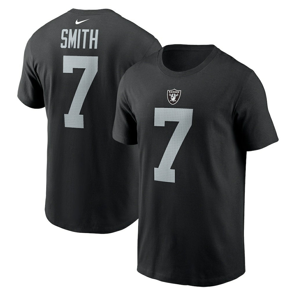 Geno Smith Name & Number T-Shirt - Las Vegas Raiders