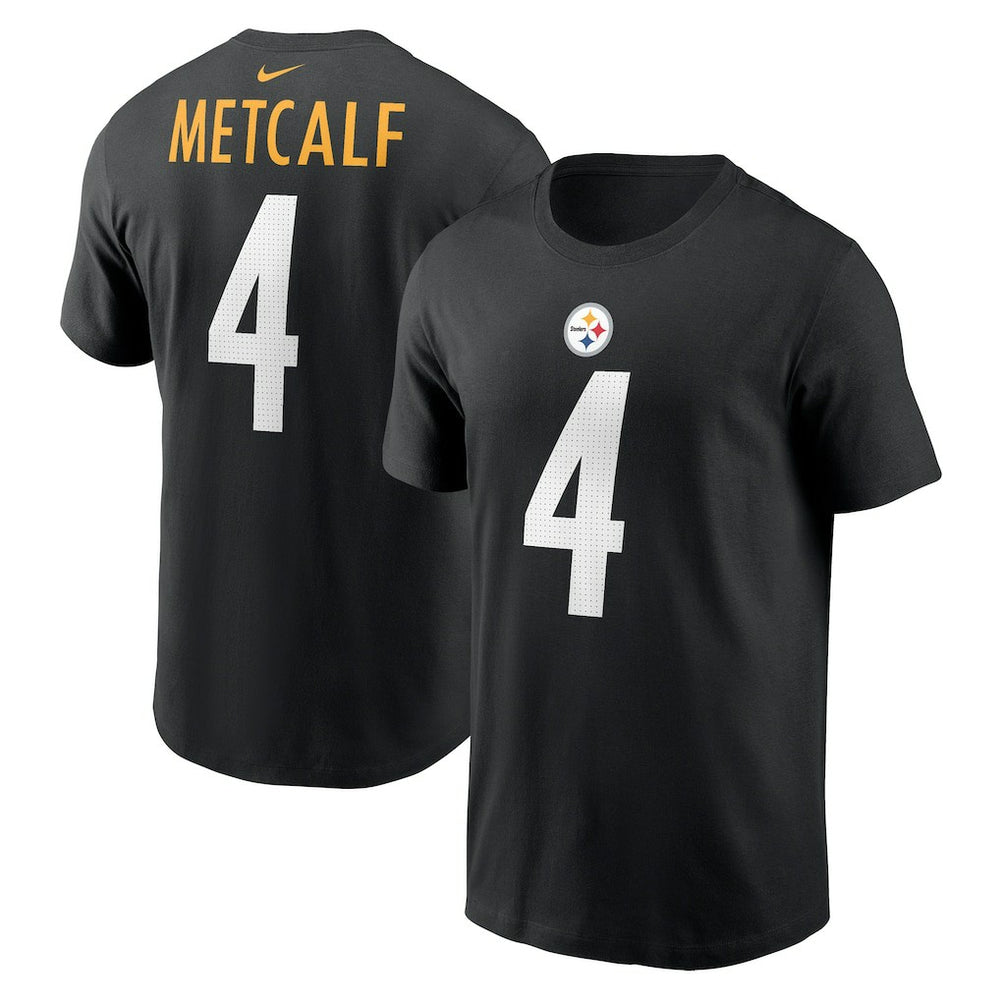 DK Metcalf Name & Number T-Shirt - Pittsburgh Steelers